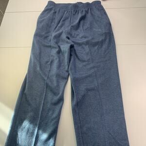 Bon Worth Womens Petite Pants Medium Made In USA Blue